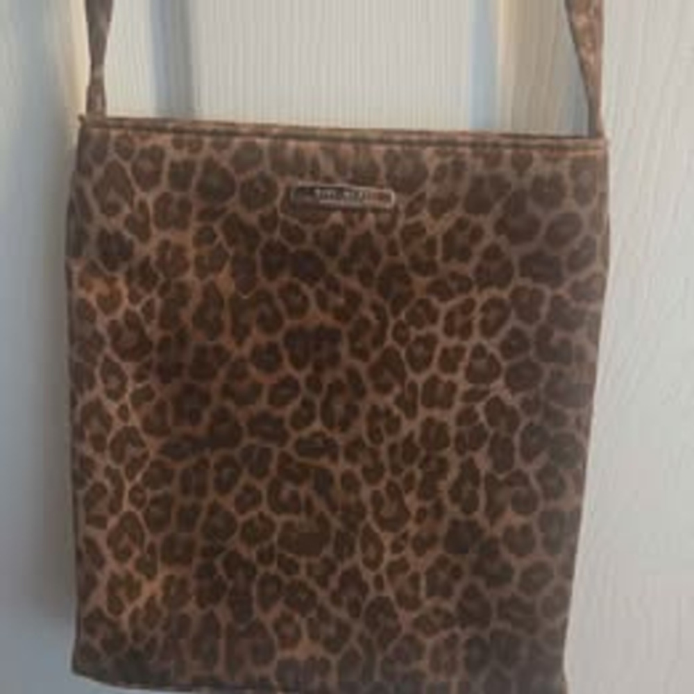 Nine West Leopard Print Crossbody Bag purse